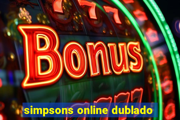 simpsons online dublado